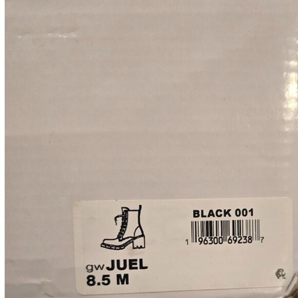 GUESS Womens Juel Low Heel in  La Black  New Size 8.5m - Picture 9 of 9